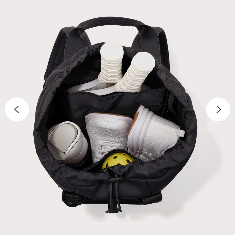 Dagne Dover Black Mini Drawstring Backpack - image 2